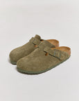 birkenstock boston suede thyme.