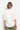 mette white cotton elastane top