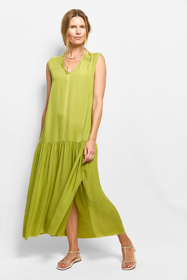 beebadoobee silk georgette dress