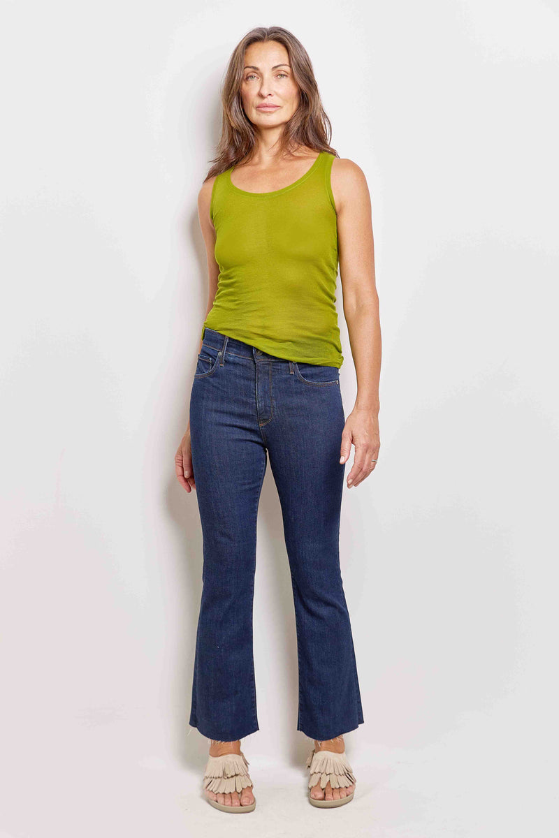 AG Jeans Farrah Boot Crop Modern Indigo Jeans byfreer