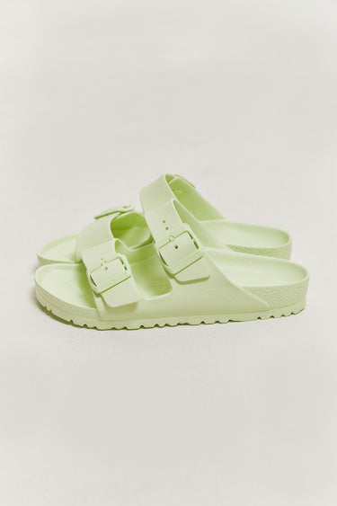 birkenstock arizona EVA faded lime.