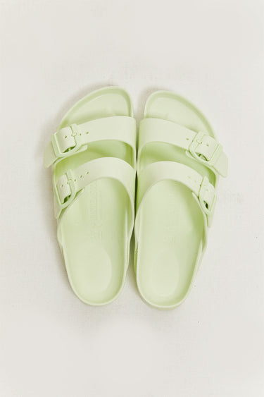 birkenstock arizona EVA faded lime.