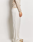 byfreer cream wool blend tux pant.