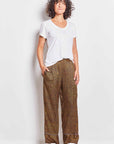 byfreer's silk printed day pyjama set - the friday silk pant.