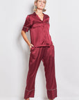 byfreer's cyril & friday shiraz daytime silk pyjama set.