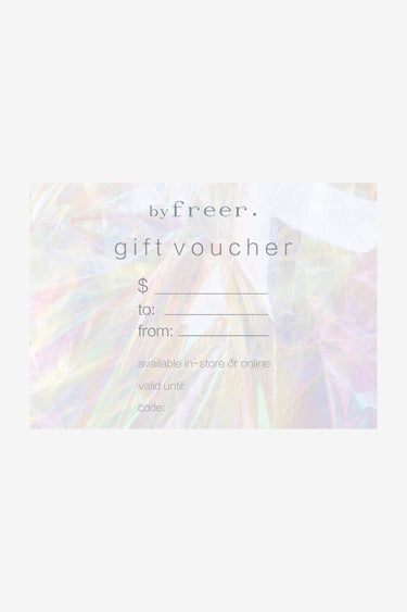 byfreer gift voucher.
