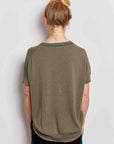 byfreer lyndee olive knit vest.