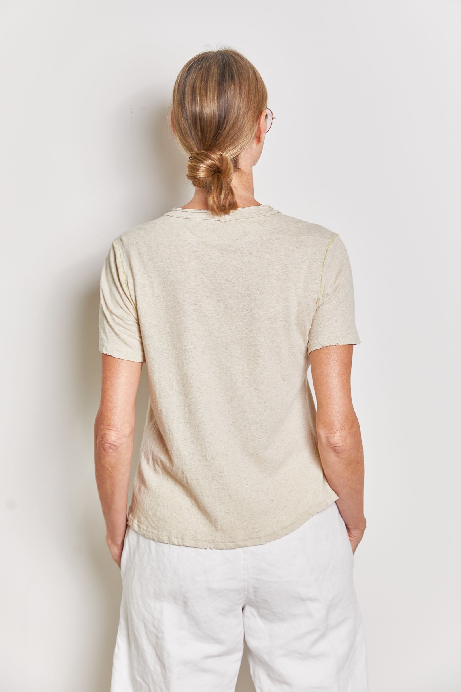 byfreer's ryder cotton/linen classic t-shirt.