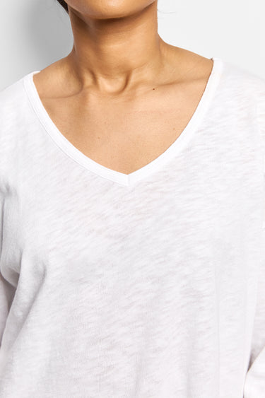 American Vintage sonoma v-neck long sleeve t-shirt