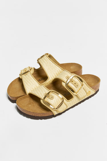 BIRKENSTOCK arizona big buckle raffia textile
