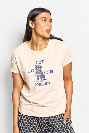 MOTHER the boxy goodie goodie cat got your tongue
