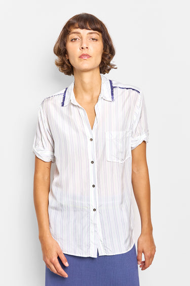 band stripe shirt