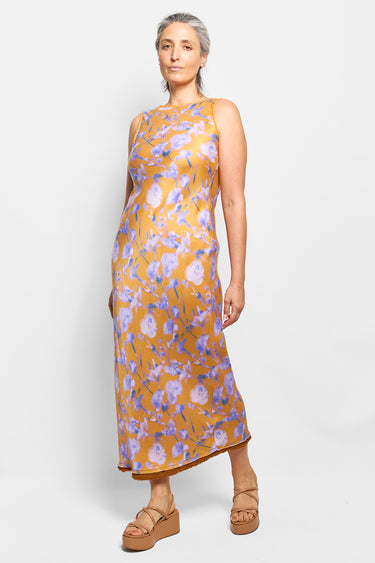 caron sunset floral dress