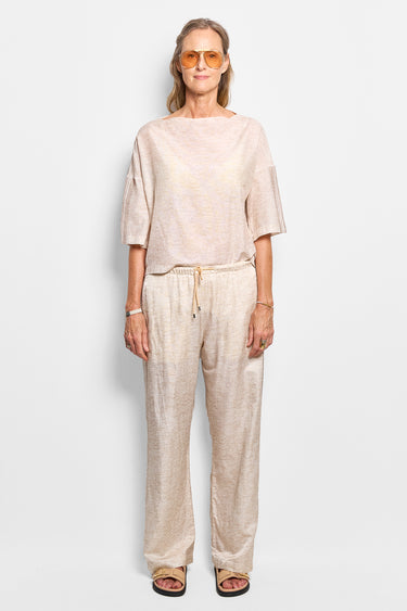 cosmo cotton silk sateen pant