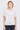 crystal silk georgette tee