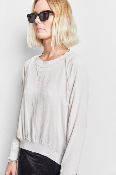daley white silk top