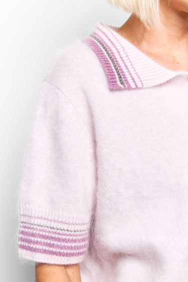 dorian cashmere polo top