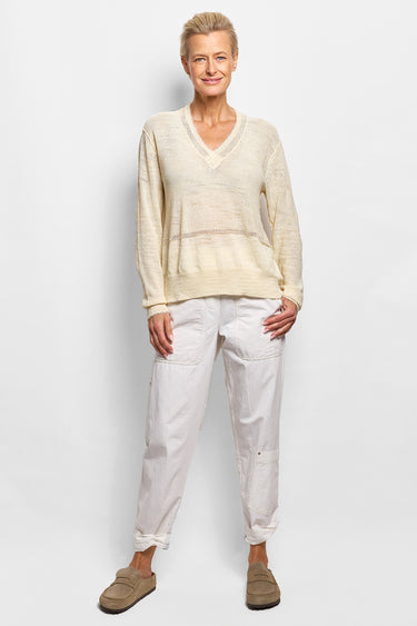 earl cotton linen jumper