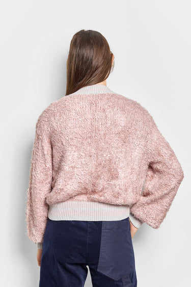 gigi silk bomber jacket