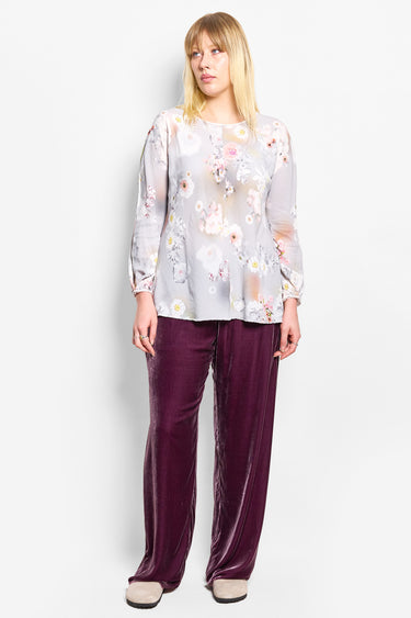 gild floral viscose tee