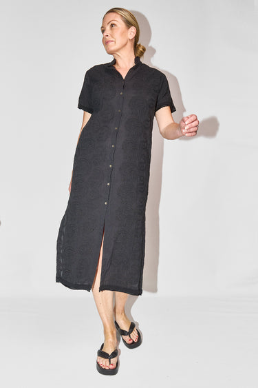 ginger paisley dress