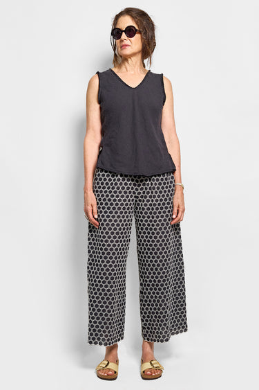 harper sleeveless hemp top