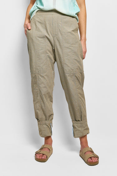 isak check cotton pant
