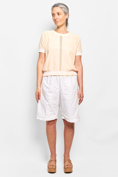 kooler white crispy cotton short