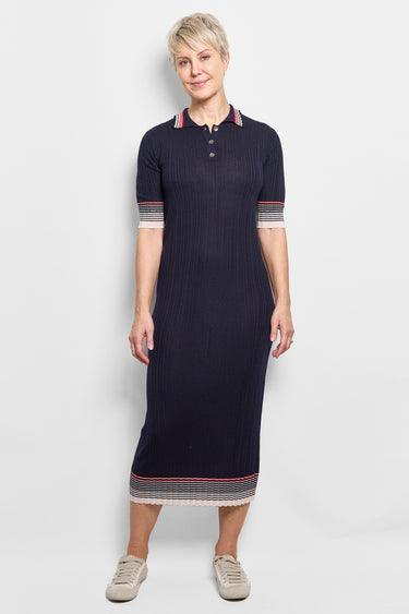 lola wool silk dress