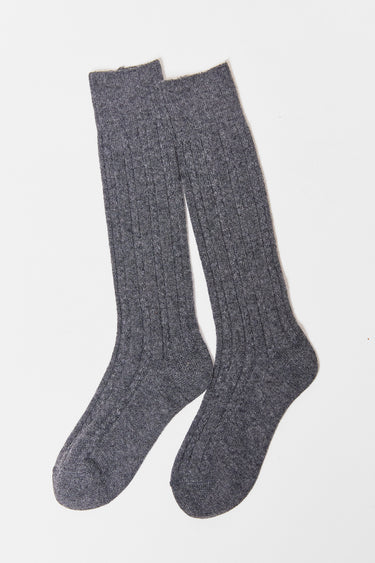 Maria La Rosa scotland merino wool knee high socks