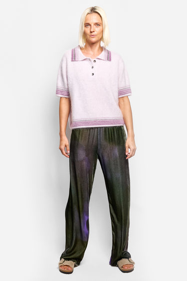 dorian cashmere polo top