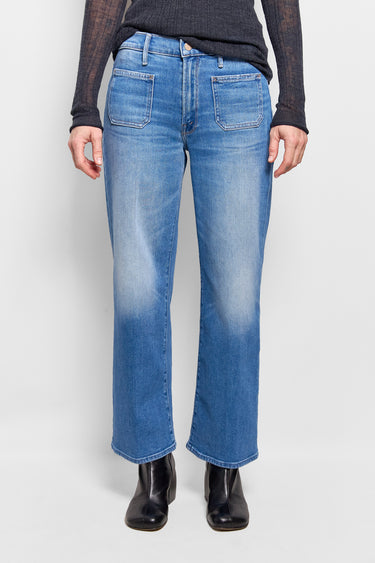 MOTHER patch pocket mid rise maven ankle