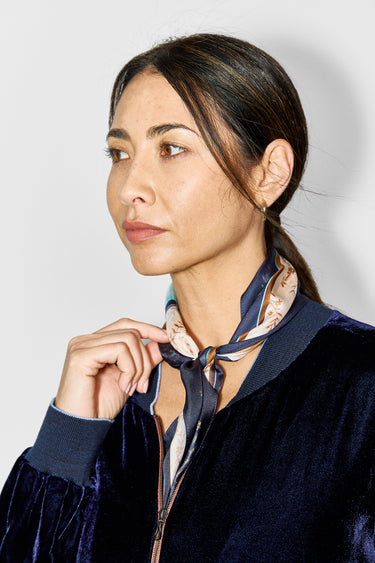 paddington silk scarf