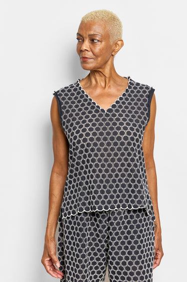 pagoda spot cotton top
