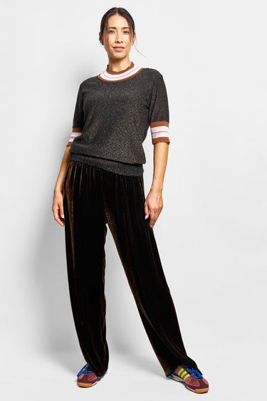 petula silk cashmere top