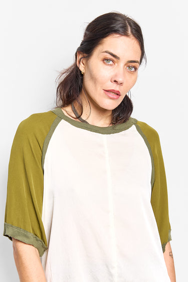 piper silk tee