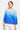 quincy light blue cotton silk top