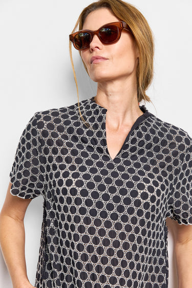 rik spot cotton dress