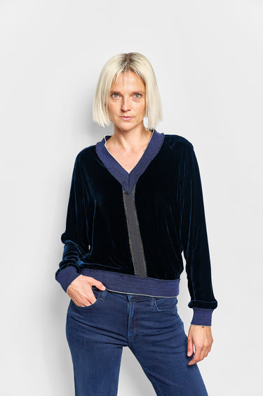 sabine velvet sweater