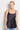 stretch silk satin tank