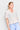 vee cotton linen tee