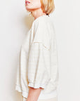 Byfreer's cotton stripe 'Rustic' top.