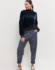 Navy stripe Dax pant.