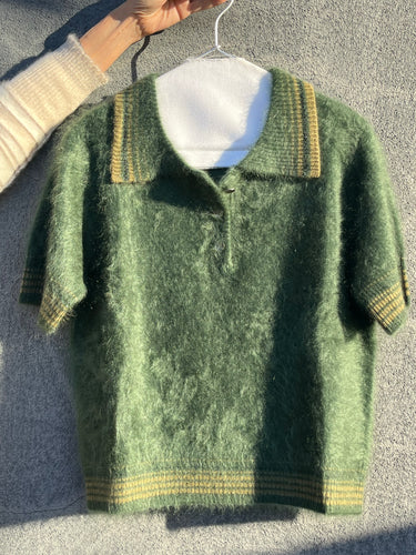 dorian cashmere polo top