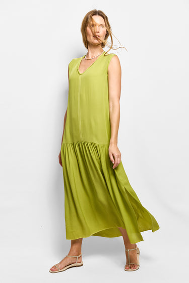 beebadoobee silk georgette dress