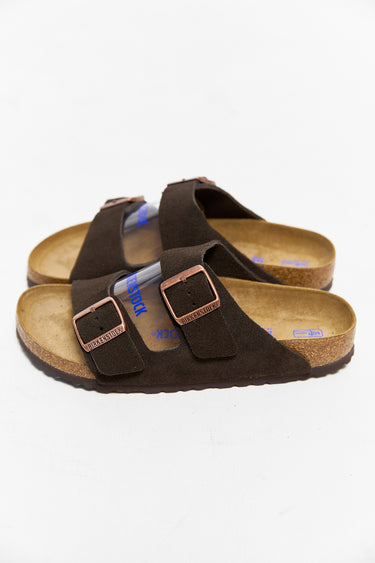 BIRKENSTOCK arizona mocca suede leather