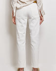 AG modern white saige denim jeans.