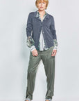 byfreer buzz cargo style silk pant.