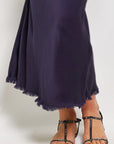 charm viscose bias satin skirt.