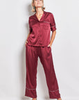byfreer's cyril & friday shiraz daytime silk pyjama set.